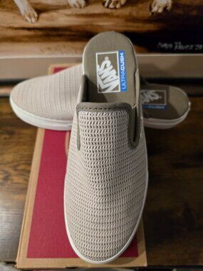 Vans Mule Mesh SF French Oak VN0007R8BLL Women's Size 7 US RARE NEW